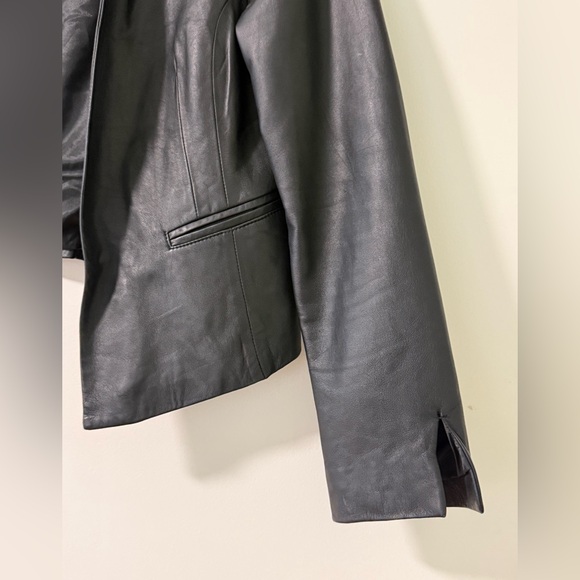 Joe’s Collection Lamb Leather Black Jacket Size S - Picture 6 of 15